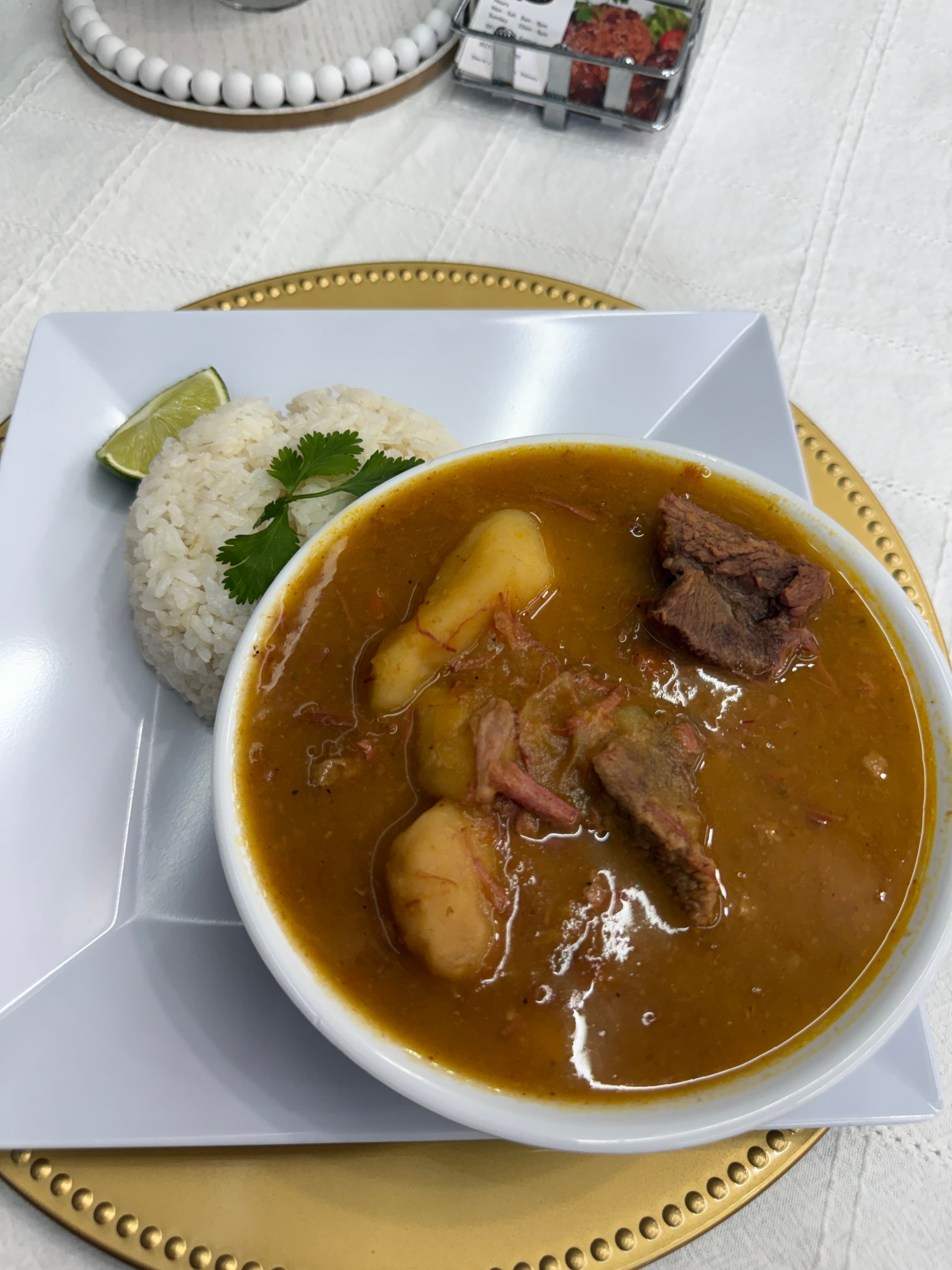 Dominican beef stew